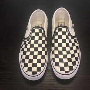 Vans slide ons